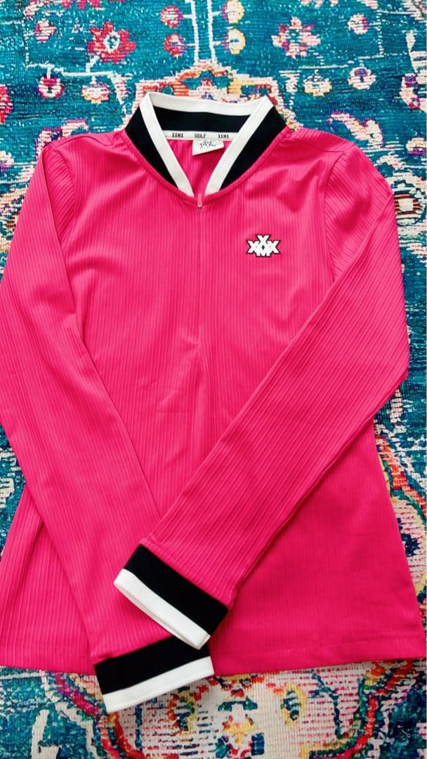 XEXYMIX GOLF レディース ハーフネックジップアップ