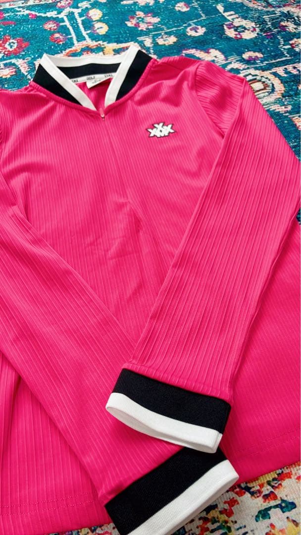 XEXYMIX GOLF レディース ハーフネックジップアップ