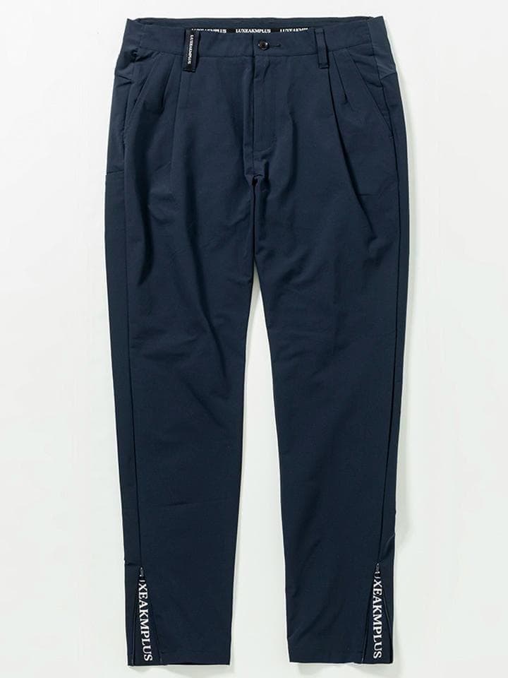 LUXEAKMPLUS 24SS サイドジップ ロゴ パンツ GOLF ゴルフ