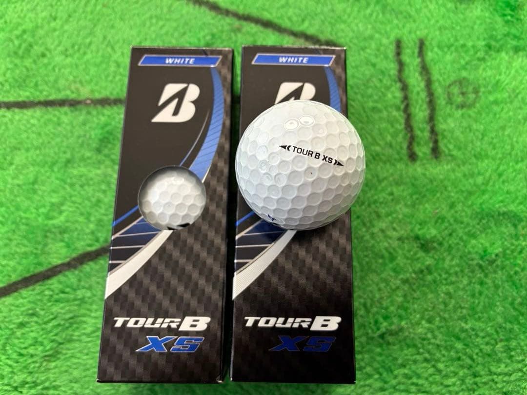 【BRIDGESTONE】TOUR B XS白 (18個)