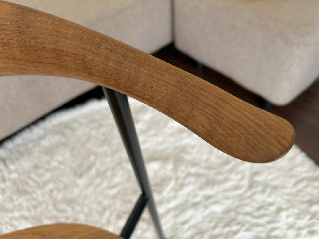 CH88T オーク材オイル仕上げ　ブラックフレームCARL HANSEN&SON