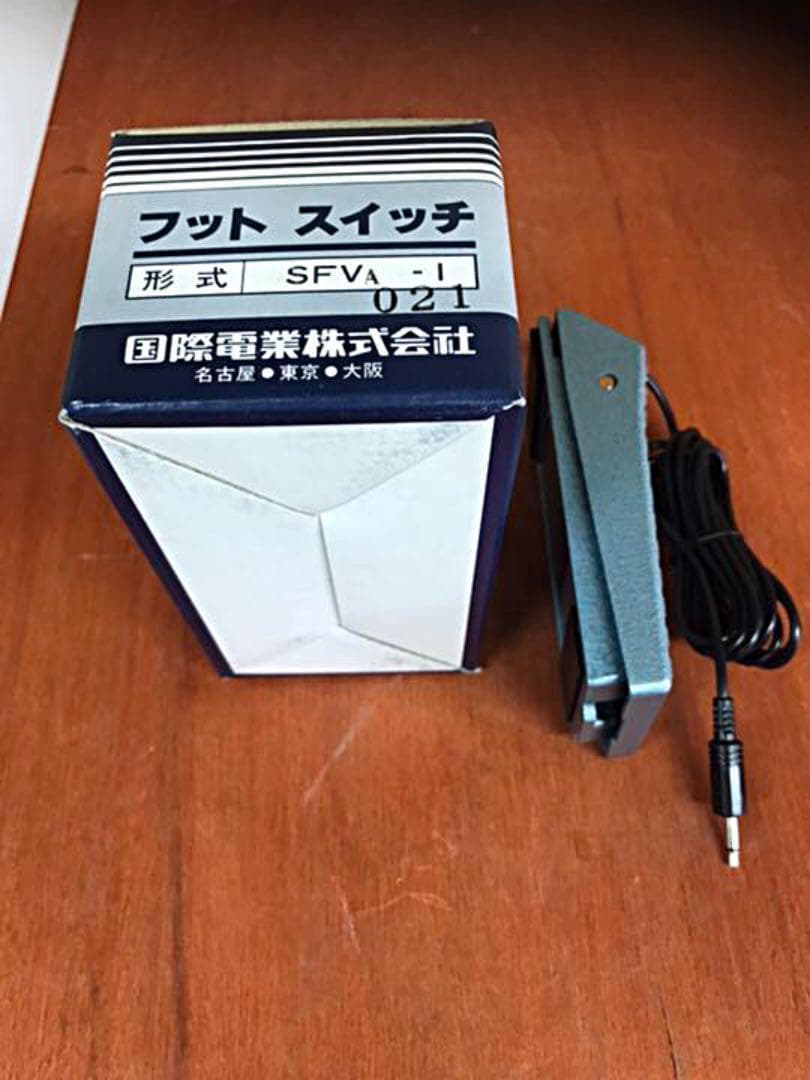 薄型汎用フットスイッチ SFVA-1　5個　特価品 アマゾン単価3,211円税込