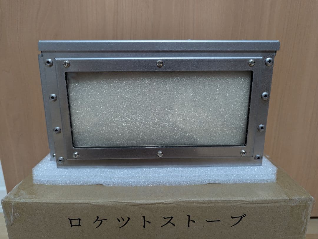 【新品】薪ストーブ 小型 オーブンタイプ アウトドア用 耐熱ガラス窓 収納バッグ