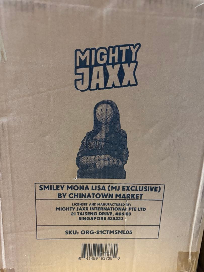 新品 CHINATOWN MARKET SMILEY MONA LISA