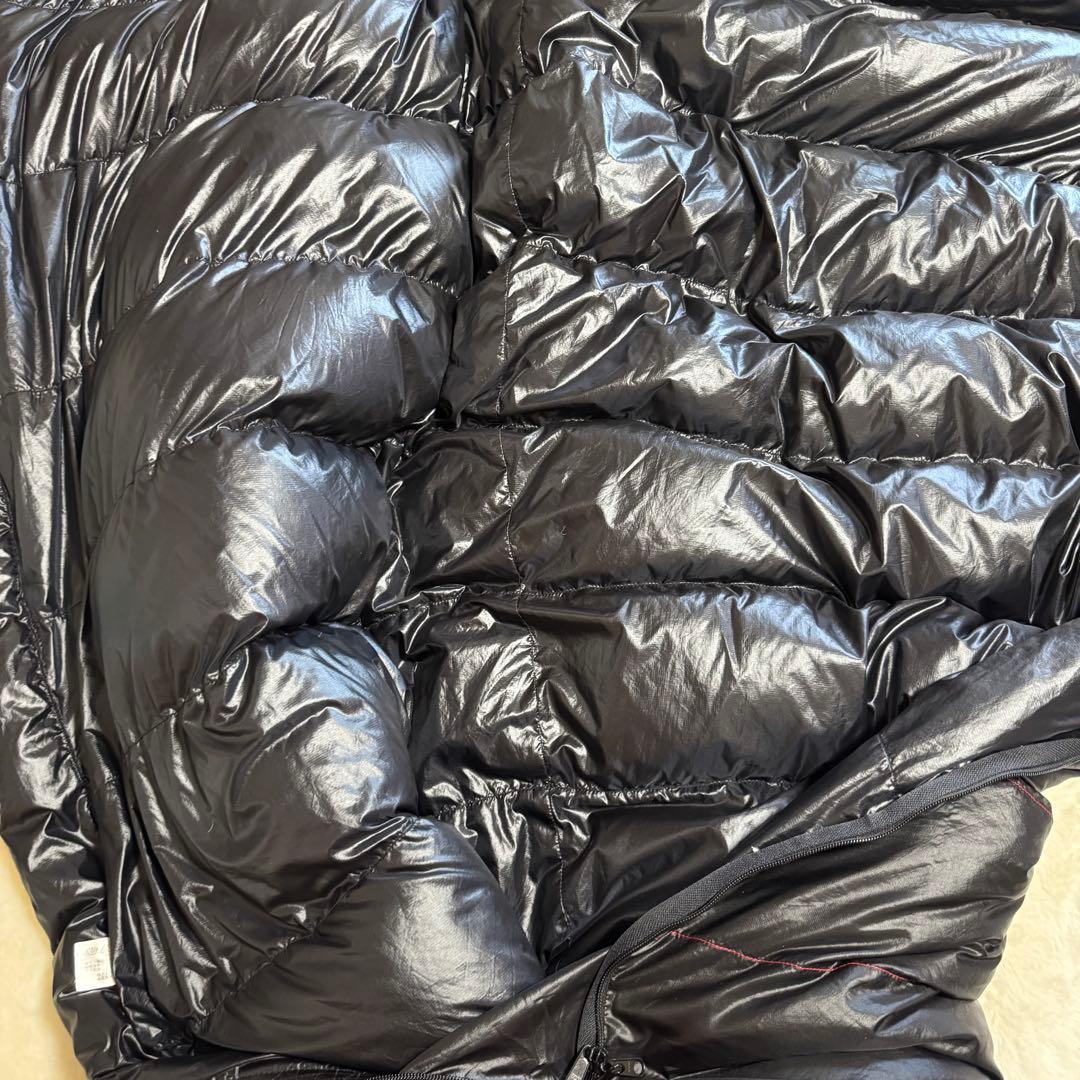 美品NANGA ダウンシュラフ450STDオーロラテックス赤黒クリーニング済
