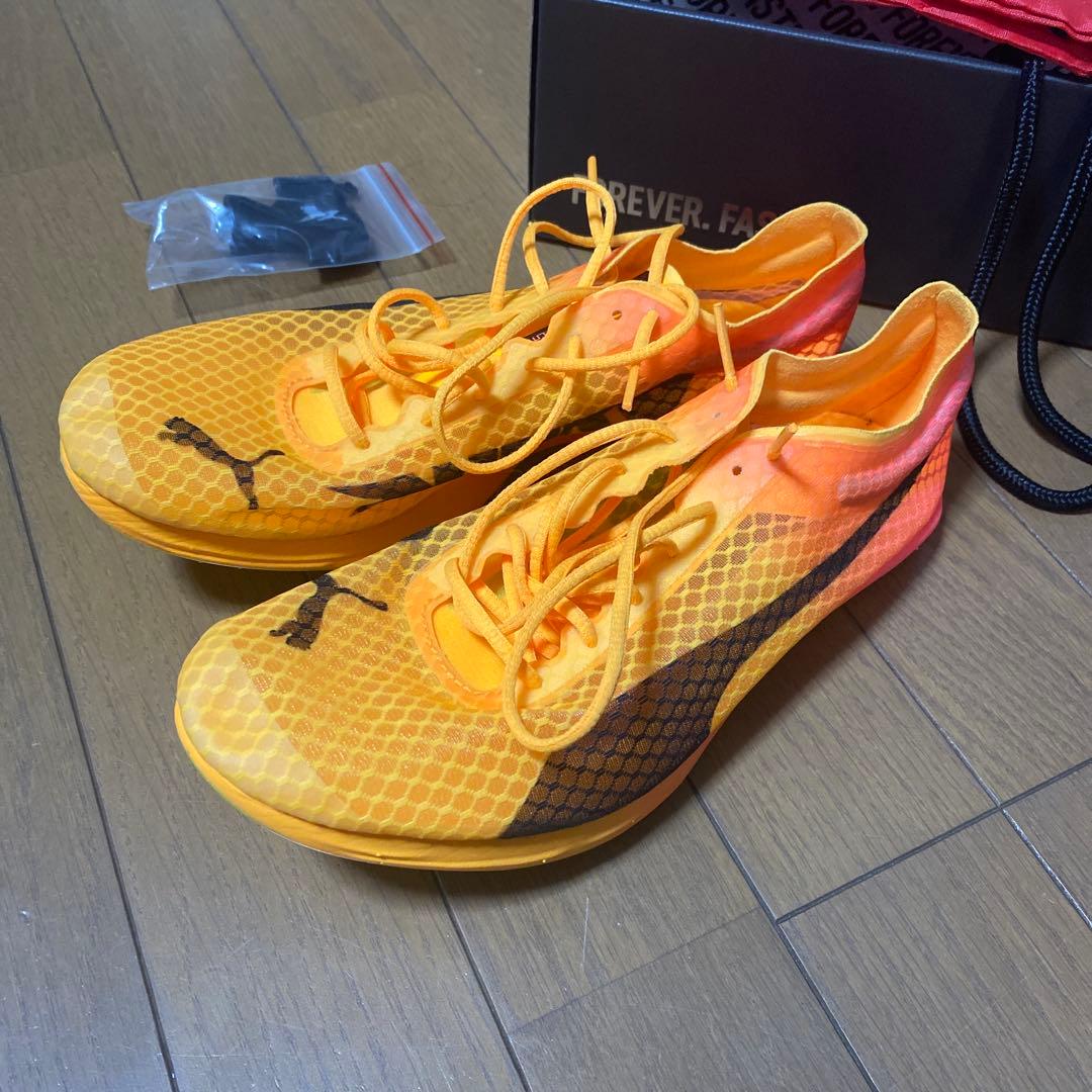 PUMA 陸上スパイク エヴォ ディスタンス ニトロエリート＋4 25.5