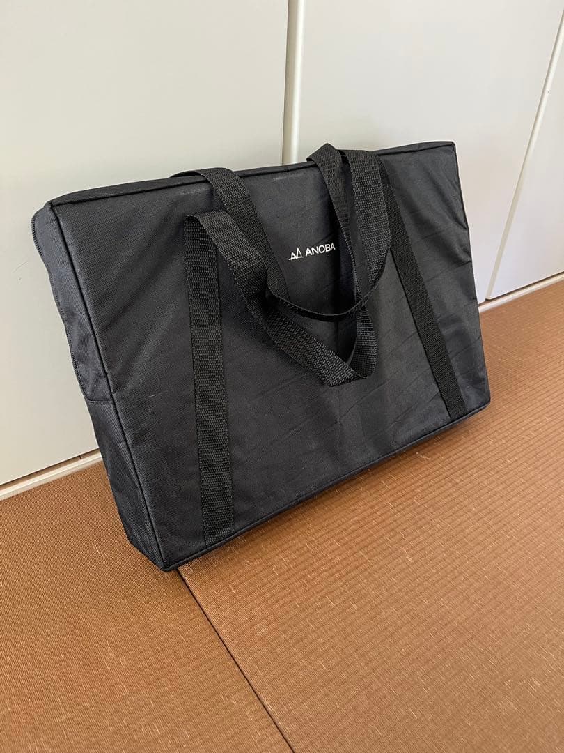 ANOBA アノバ　２トーンウッドラック２段 キャンプ ラック インテリア
