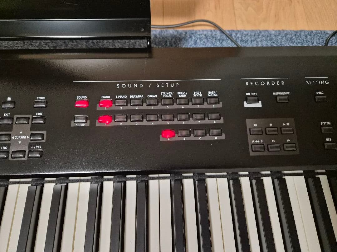 KAWAI カワイ MP7SE ステージピアノ 88鍵盤 動作良好 美品