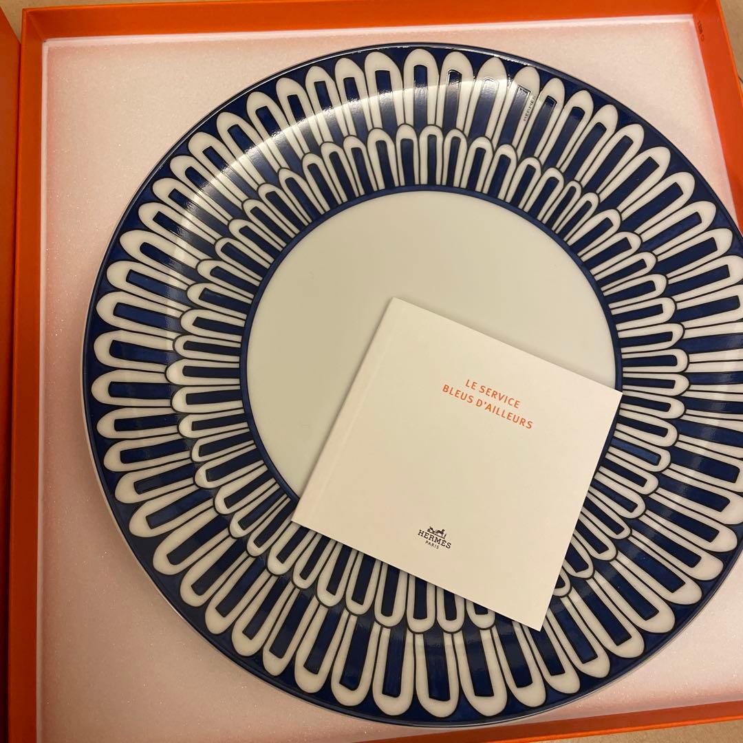 ブルーダイユール　デザートプレート　エルメス　hermes 2枚セット