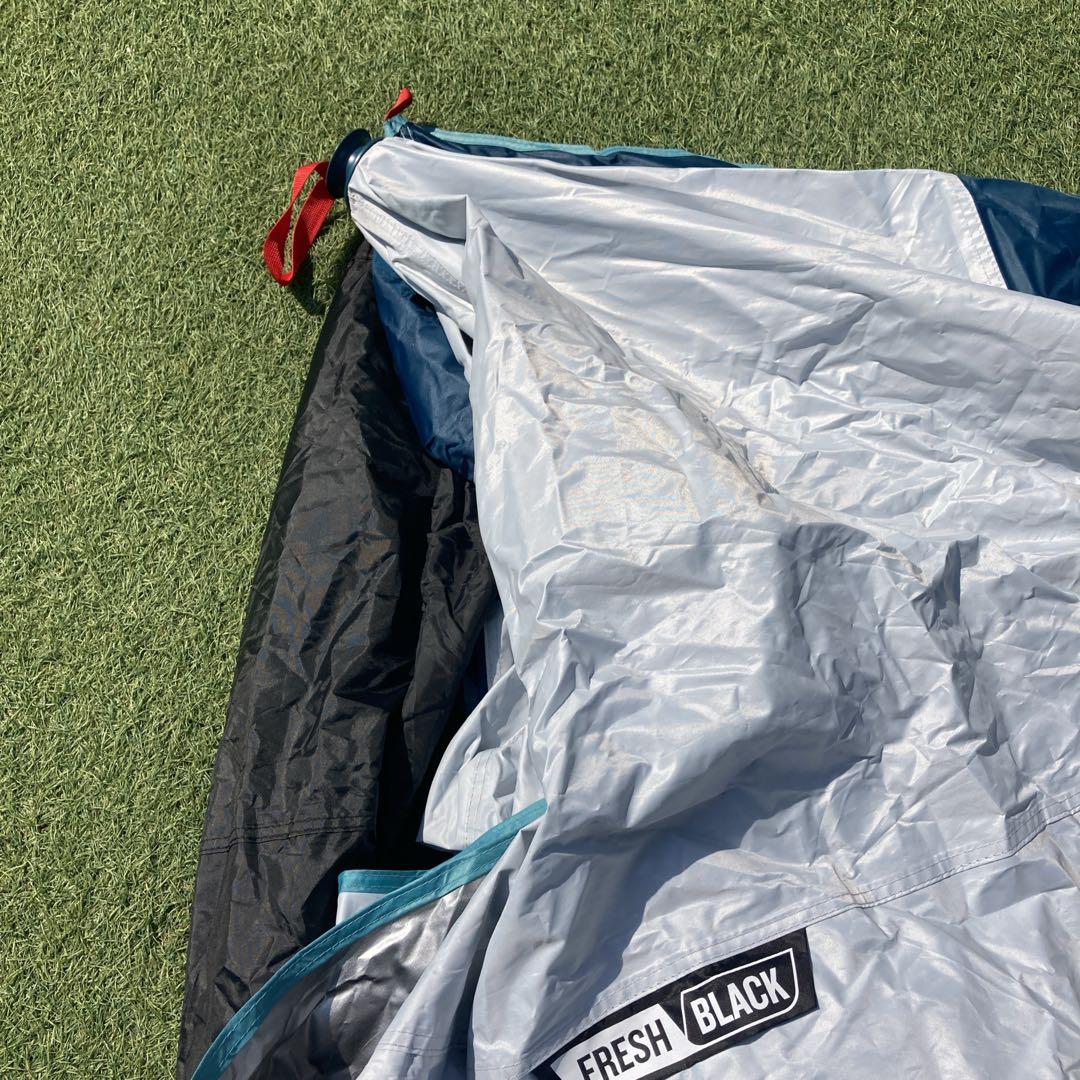 QUECHUA 2 SECONDS EASY FRESH&BLACK テント