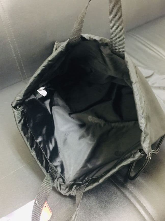 【国内未発売モデル】ノースフェイス GYM SACK FLAGブラック国旗