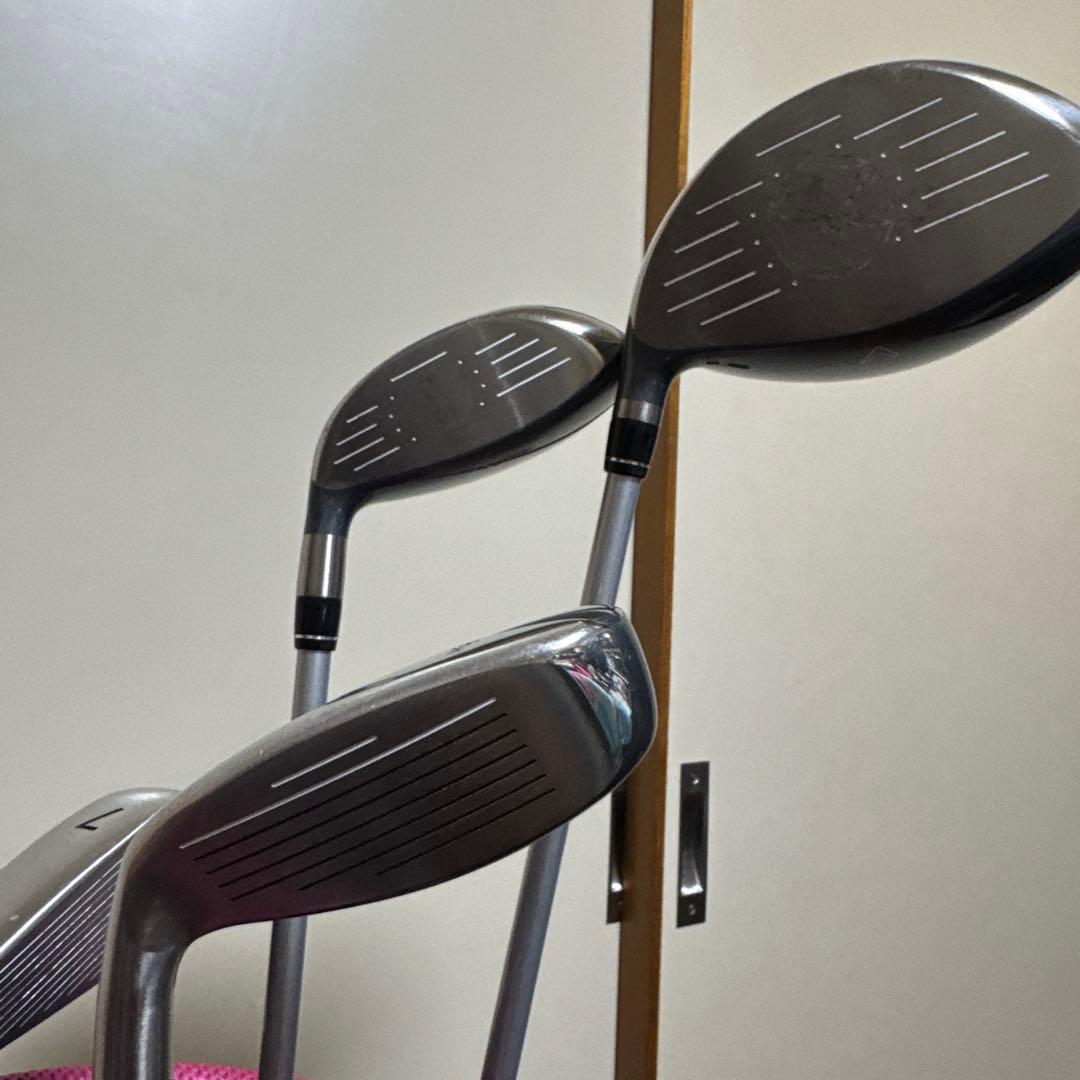 クラブセット Solaire ソレイル キャディバッグ付 8本セット