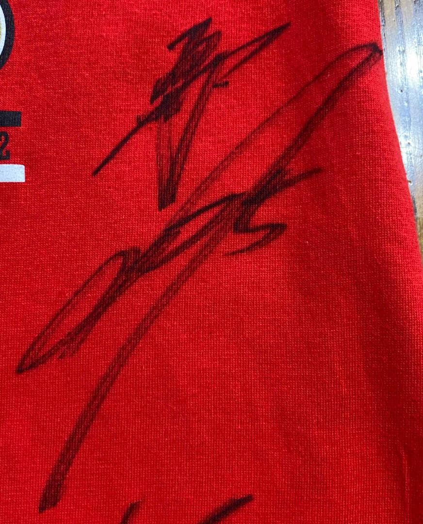 浦和レッズ ACL優勝記念Tシャツ 2017 選手サイン入り 12名