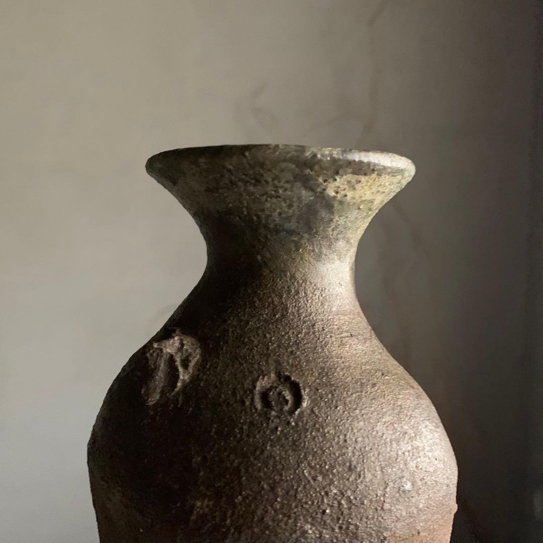 能野焼 仏花器 徳利 酒器 古美術 古道具 アンティーク