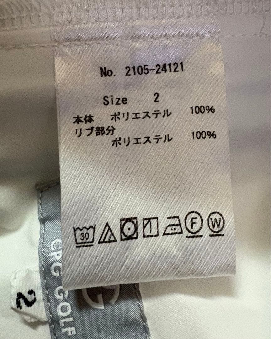 CPG GOLF メンズパンツ サイズ2 ホワイト