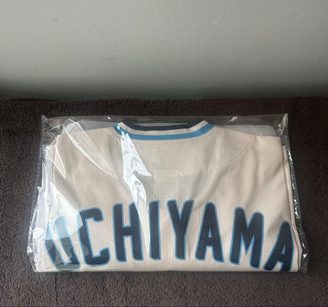 【新品】ヤクルトスワローズ　2026 CREWユニホーム　内山壮真 選手Mサイズ