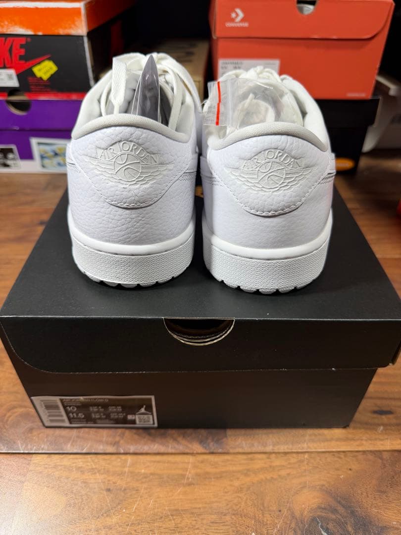 シューズ(男性用) Nike Air Jordan 1 Low Golf Triple White