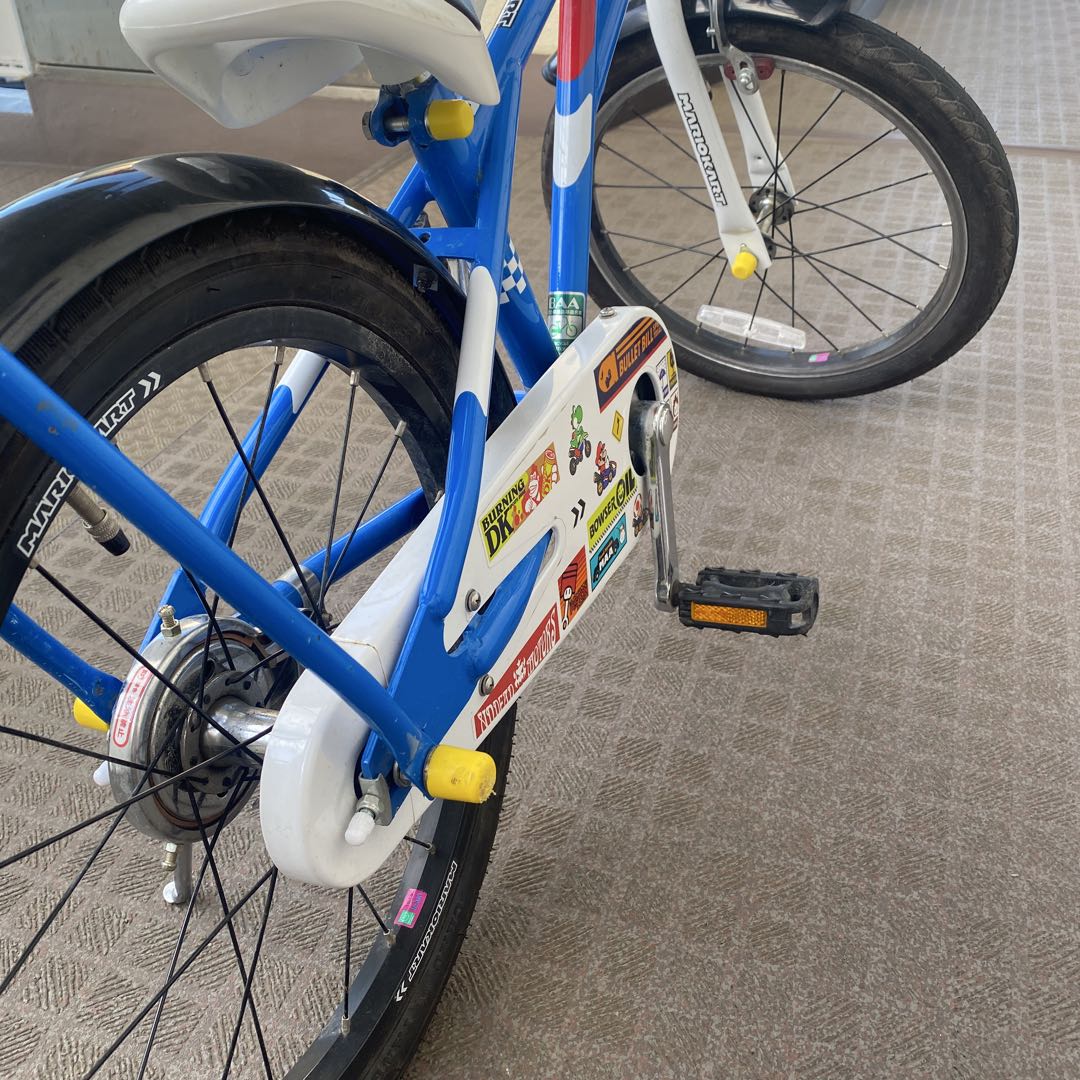 2025年2月購入　マリオカート　子供用自転車　18インチ　アサヒ　横浜市港南区