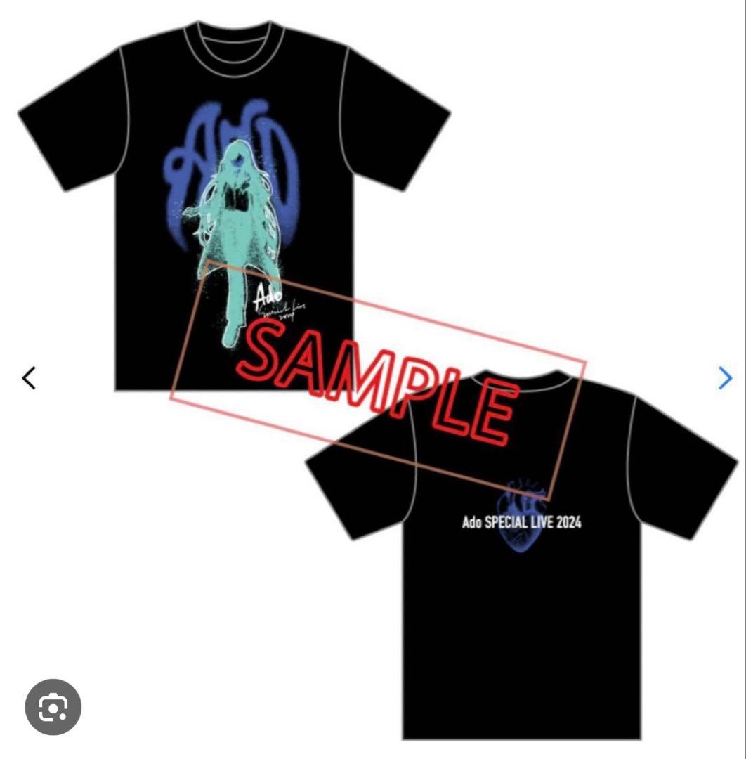 Ado ライブTシャツ　蜃気楼、MARS、心臓