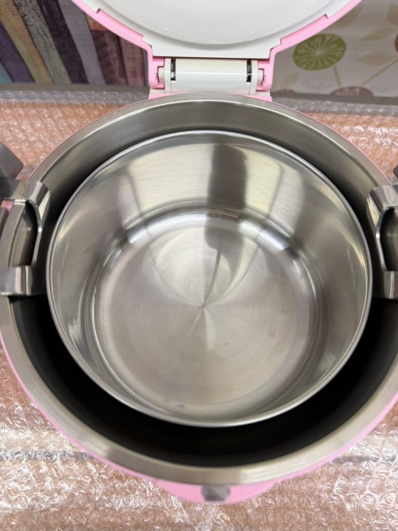 サーモス　真空保温調理器シャトルシェフ　KBB-1600ピンク