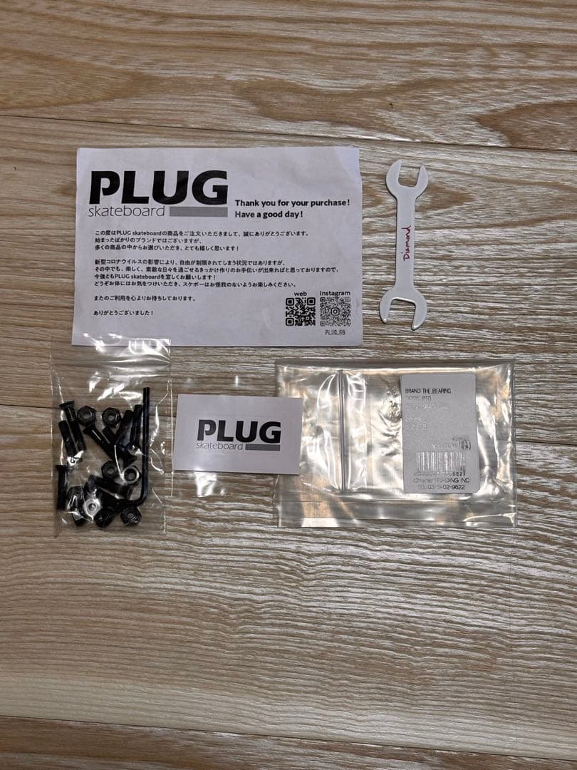 ☆気まぐれセール☆PLUG スケートボード　ケース付
