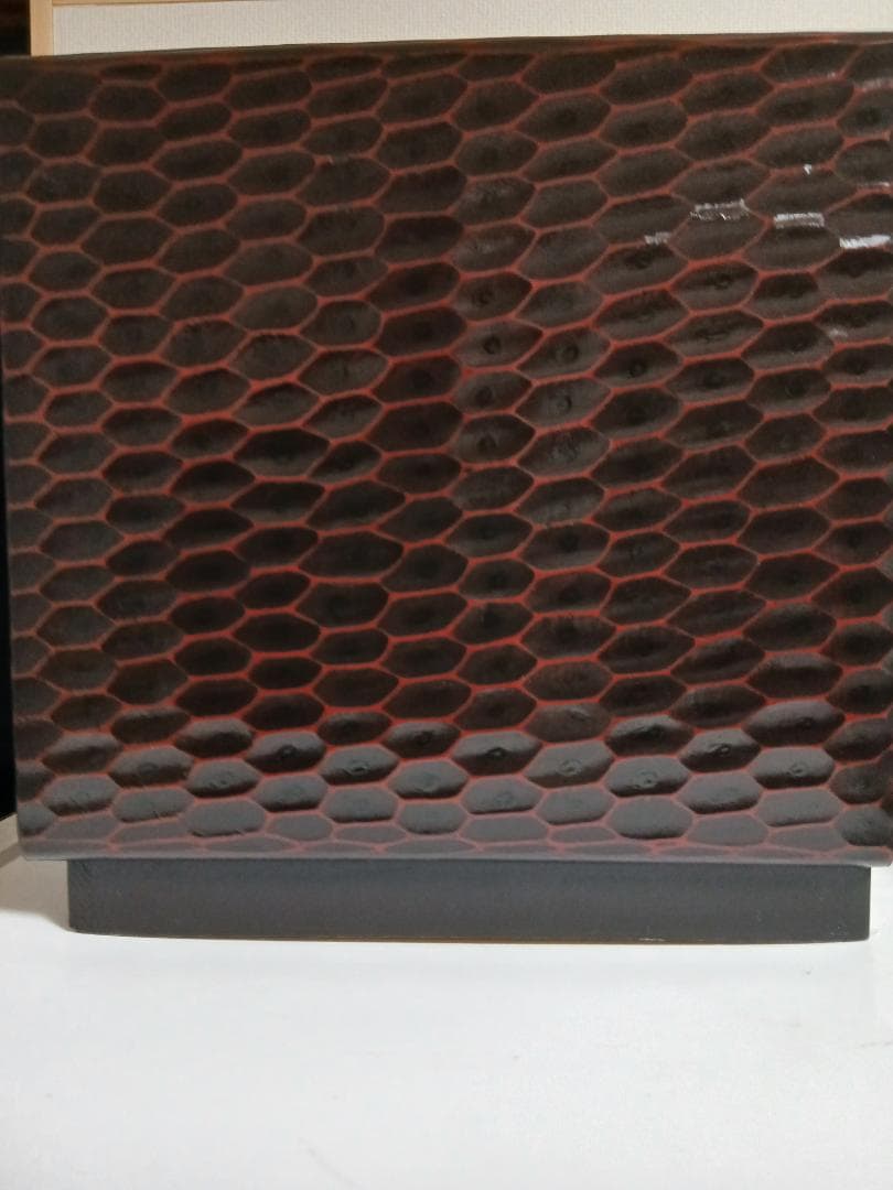鎌倉彫　小物入れ4段(少し大きめ) 縦29×横40×高さ29.5cm