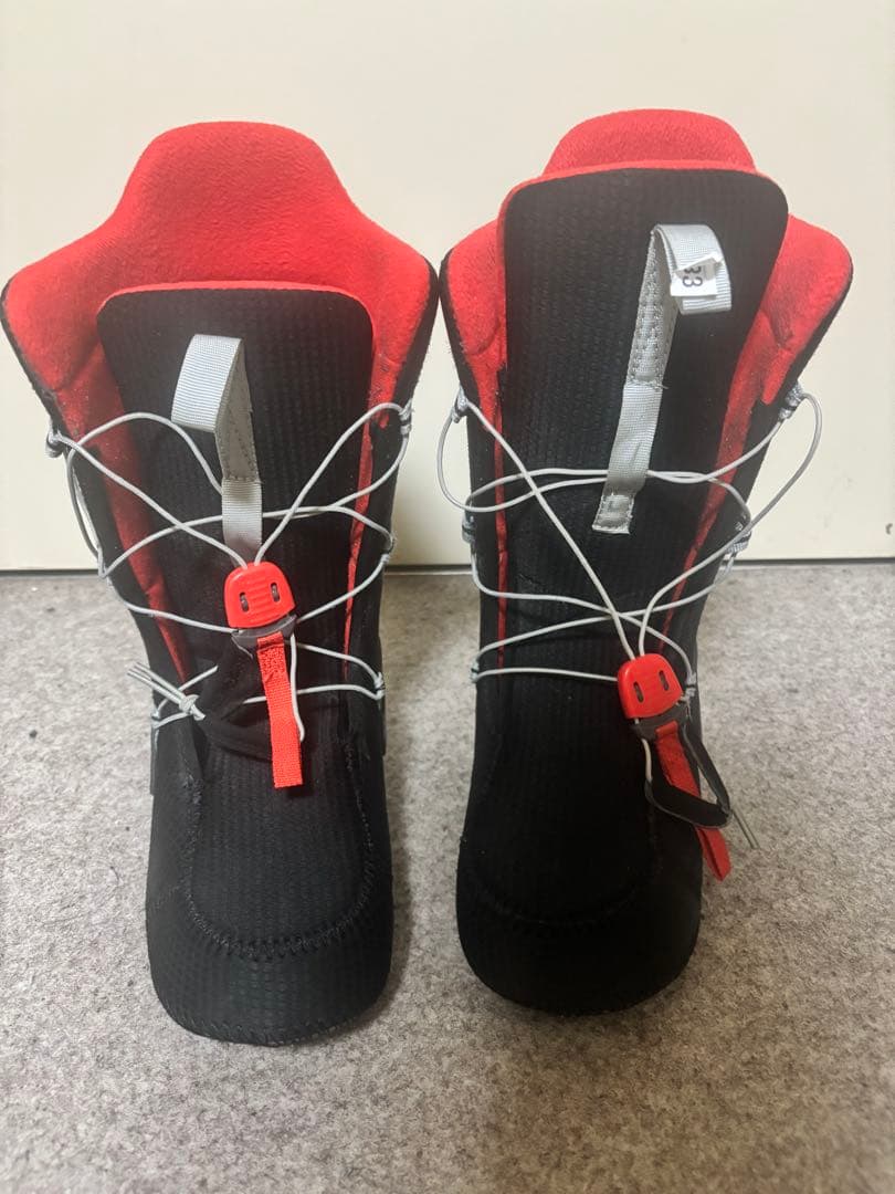 BURTON HIGHLINE BOA スノーボードブーツ グレー/レッド