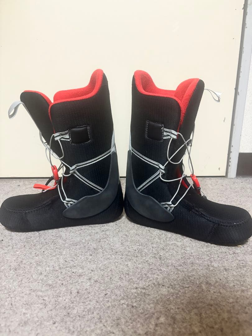 BURTON HIGHLINE BOA スノーボードブーツ グレー/レッド