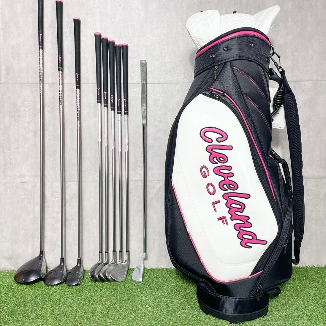 スリクソン SRIXON GiEL レディース L ゴルフクラブセット 9本 右