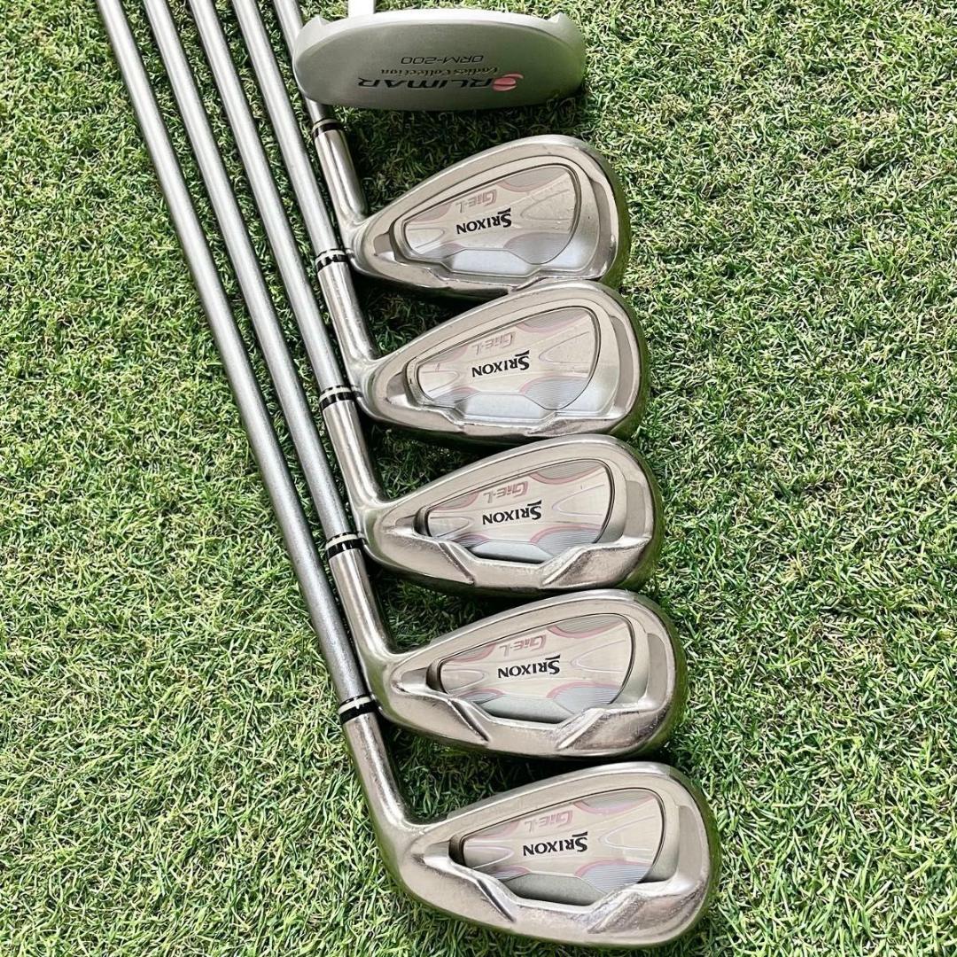 スリクソン SRIXON GiEL レディース L ゴルフクラブセット 9本 右