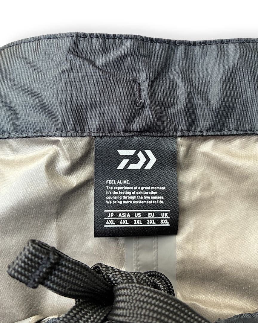 【極希少サイズ】DAIWA ゴアテックス インフィニウム レインスーツ 4XL