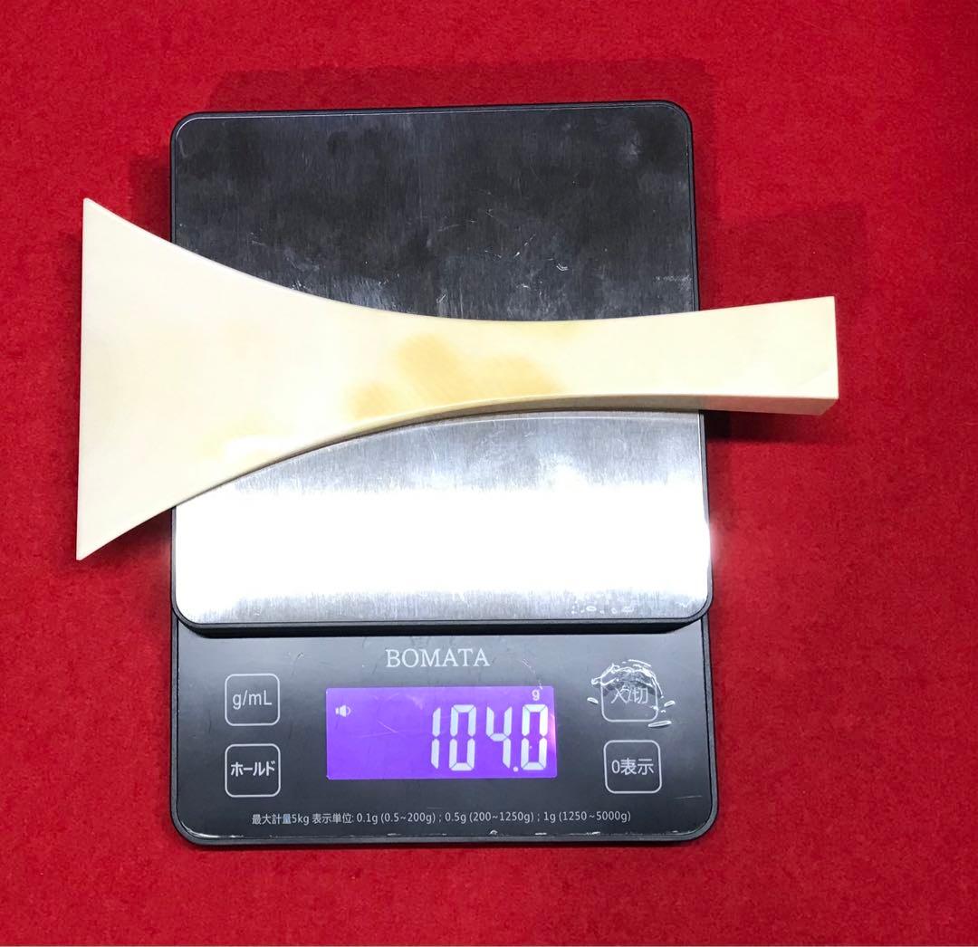 三味線撥122天然素材マンモス/三味線/弦楽器/バチ