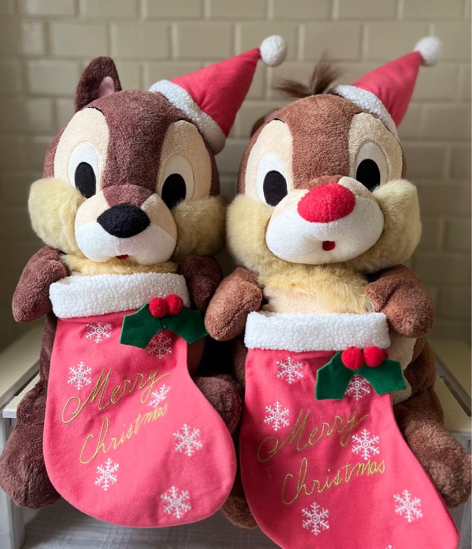 チップとデール BIGぬいぐるみ クリスマス 希少