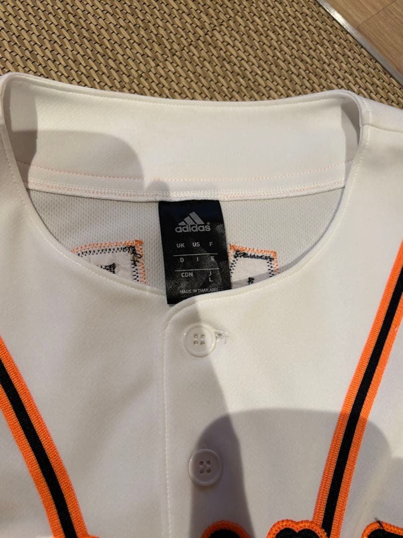 巨人 読売ジャイアンツ 原辰徳 ユニフォーム adidas L