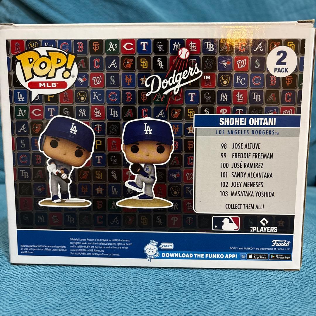 新品未開封Funko Pop! Shohei Ohtani 2パック　ドジャース