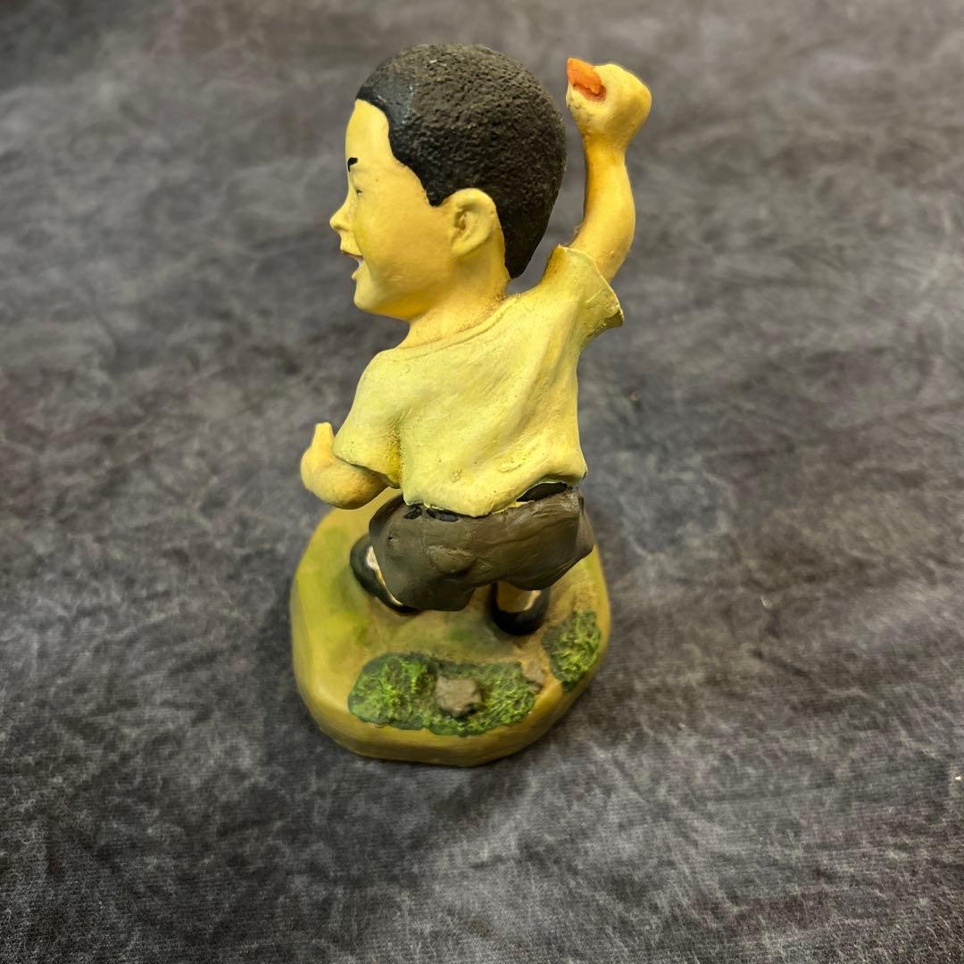 昭和レトロ少年 フィギュア 樹脂製 約10cm