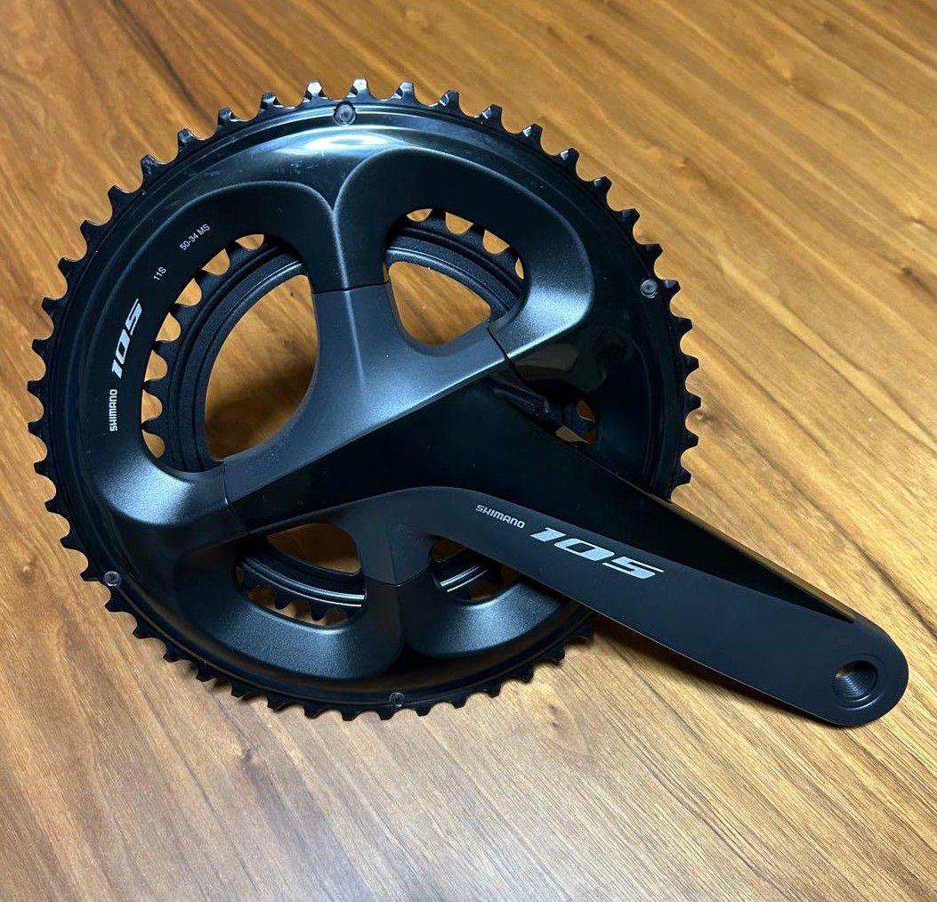 Shimano 105 クランクセット ブラック