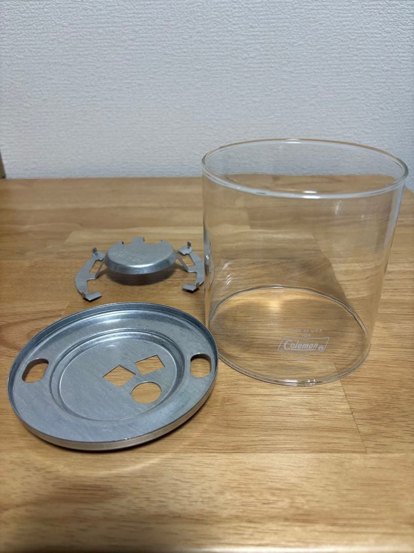 Coleman ワンマントルランタン　レッド　シーズンズランタン風カスタム