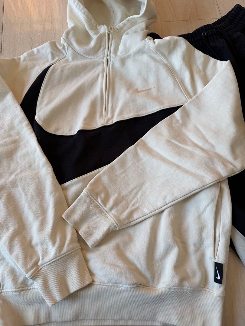 Nike ジャージ上下セット M ホワイト/ブラック