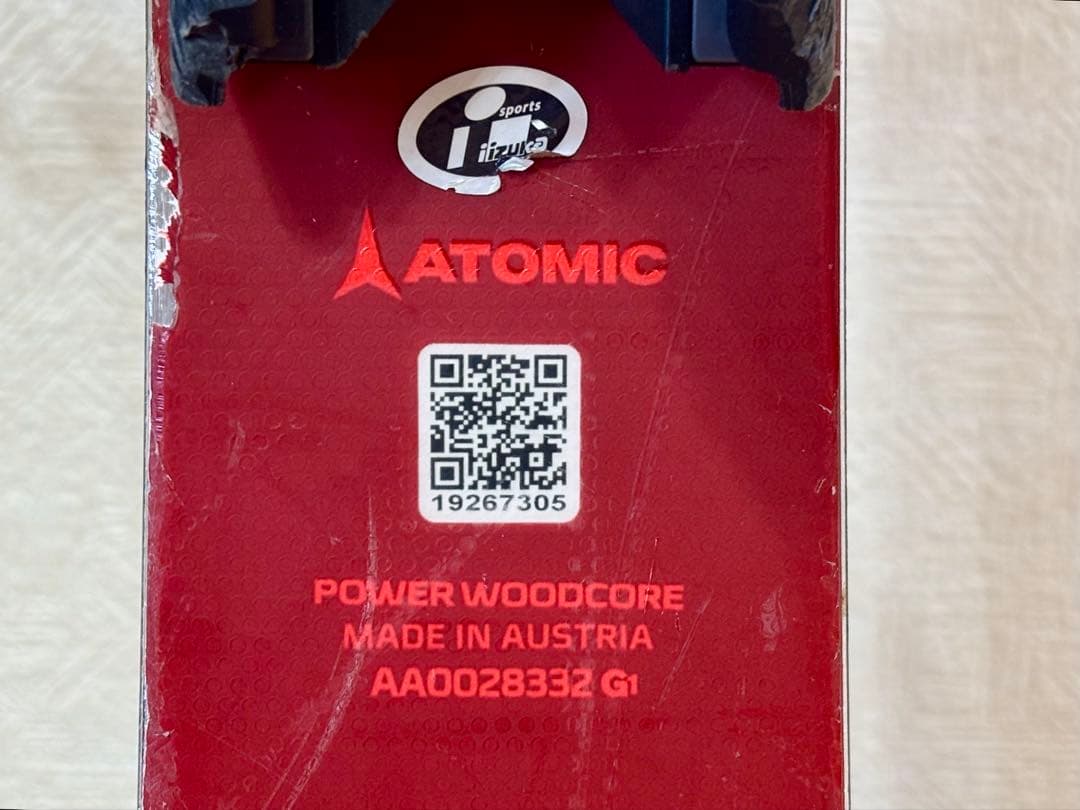 2021 ATOMIC REDSTAR S9 165cm ビンディングX12GW