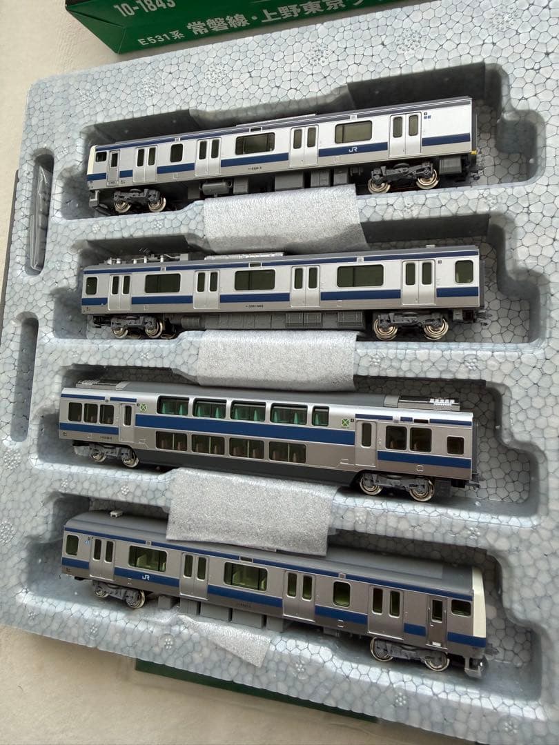 KATO E531系 常磐線 上野東京ライン 基本セット4両 10-1843