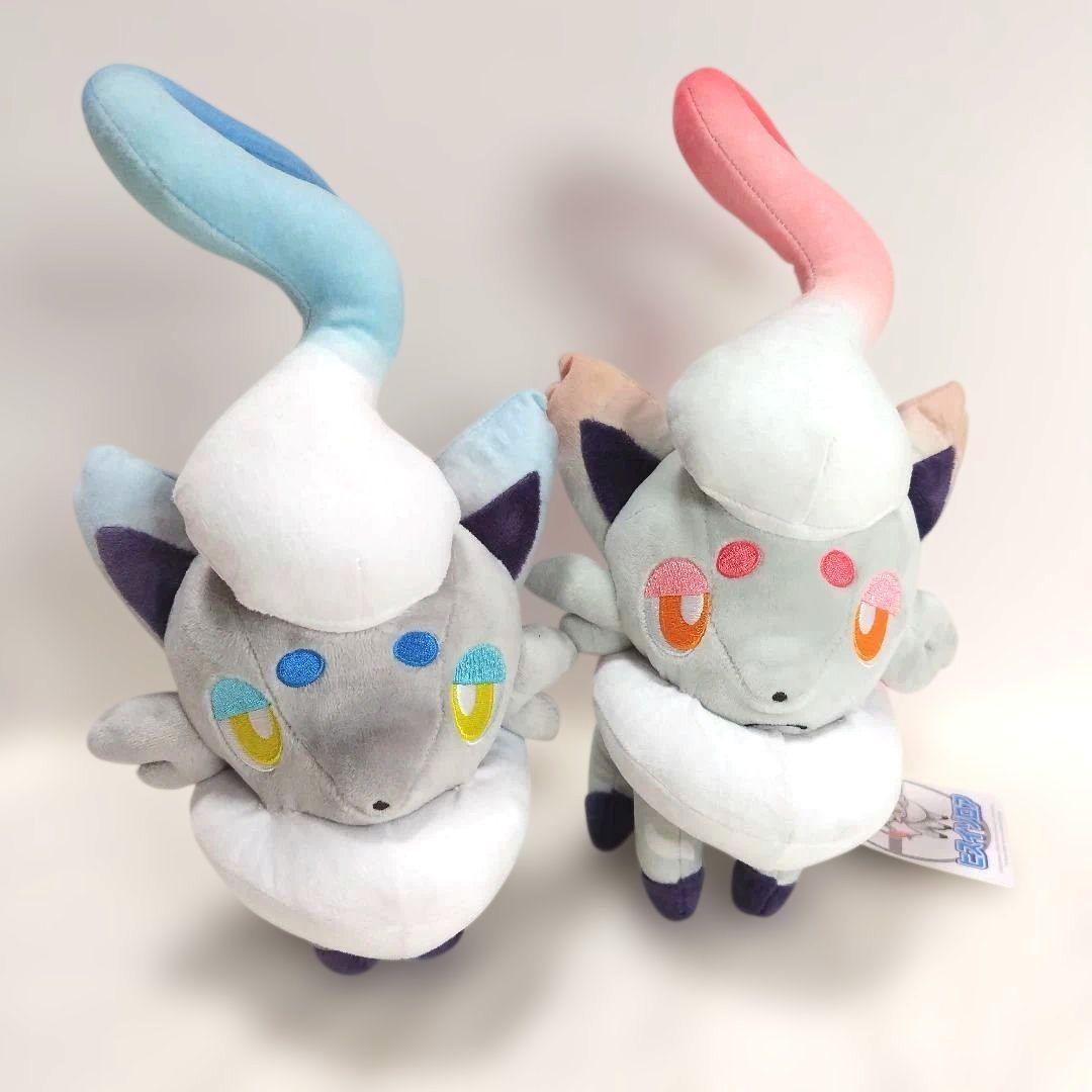 ポケットモンスター ぬいぐるみ　ヒスイゾロア 色違いのヒスイゾロア　2体セット