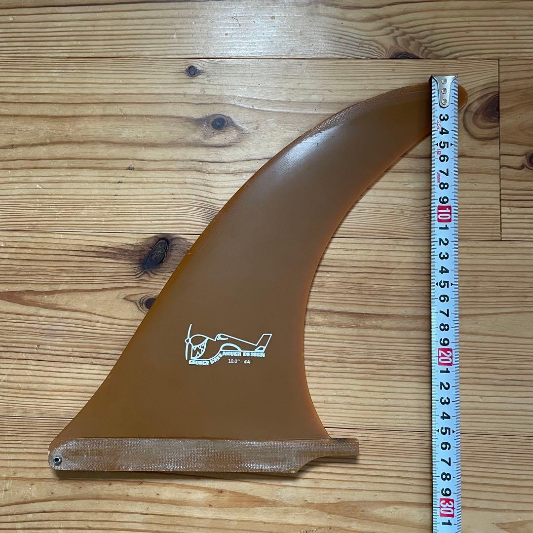 美品 ジョージグリノー グリノーフィン 4A シングルフィン ロングボード 10