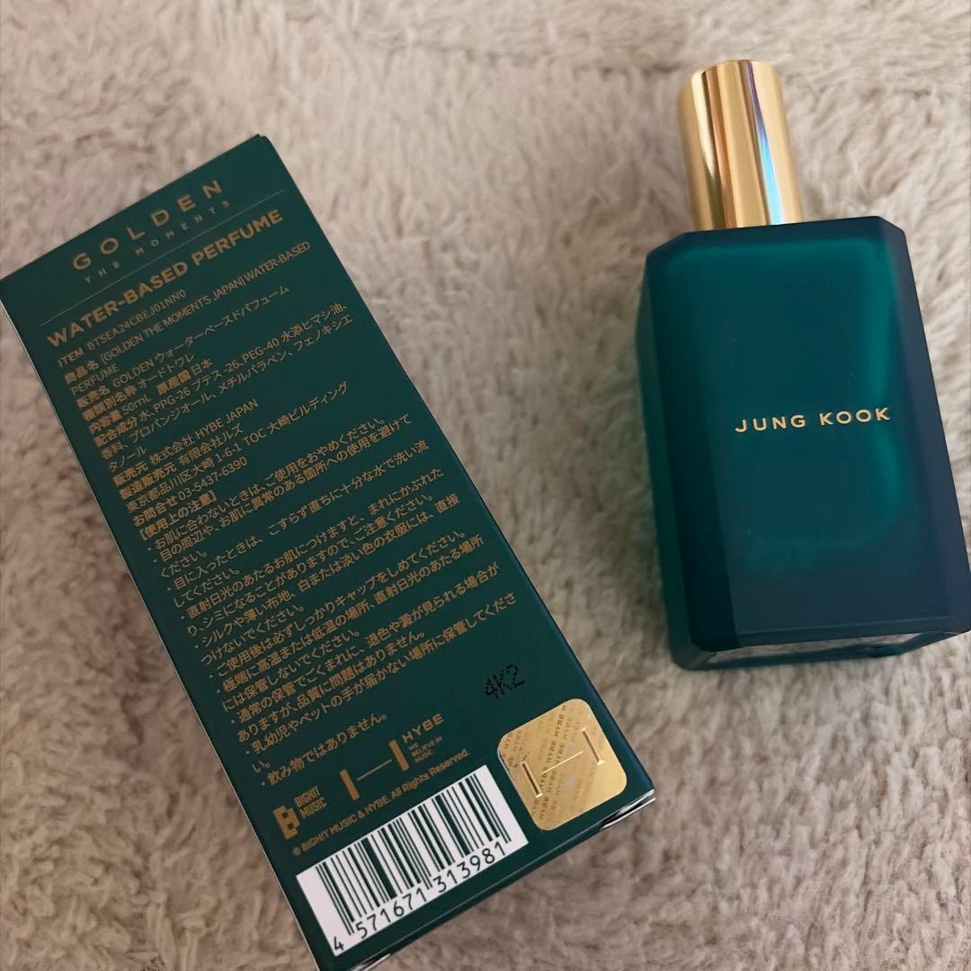 ジョングク展示会 GOLDEN TNE MOMENTS 日本限定香水