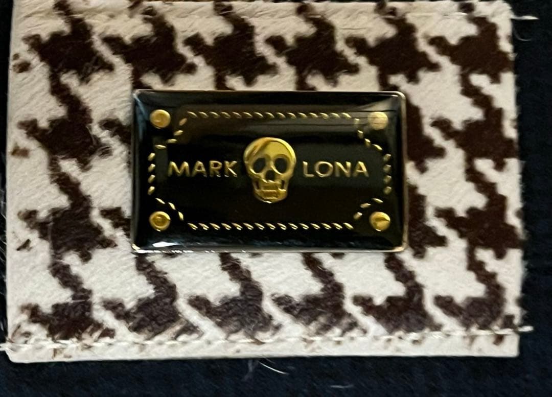 MARK&LONA スカル刺繍 ゴルフパンツ M ネイビー 未使用