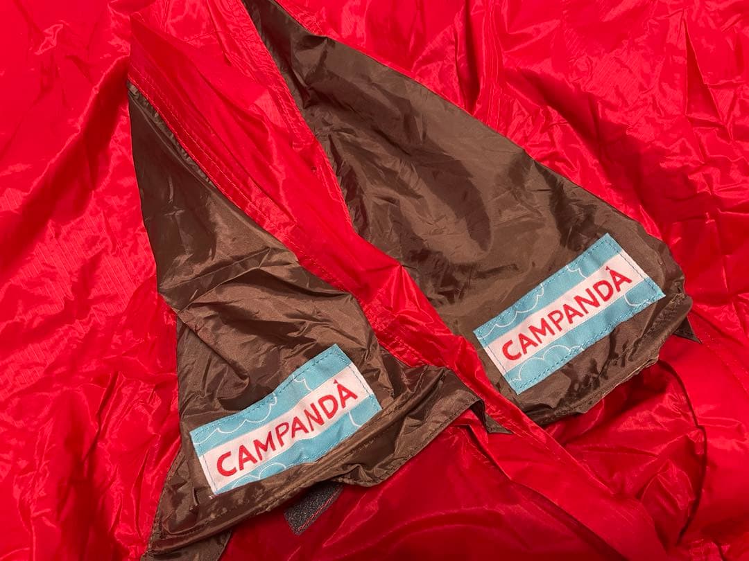 テンマクデザイン tentmarkdesign campanda 赤