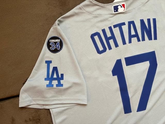 大谷翔平WS2025優勝ロードWS記念パッチ付LimitedジャージUS限定品