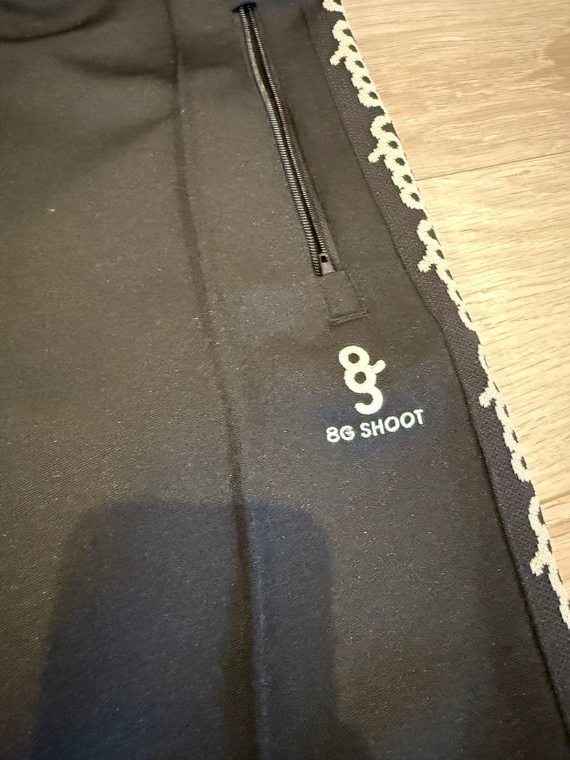 メンズウェア 8gshoot 8G CENTER PRESS TRACK PANTS