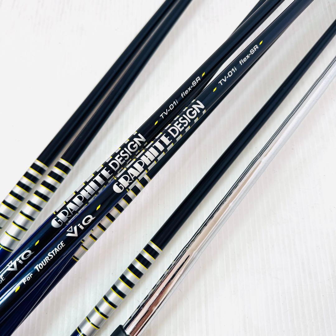 【美品】超豪華　ツアーステージ ViQ　ブリヂストン　メンズ ゴルフ　セット