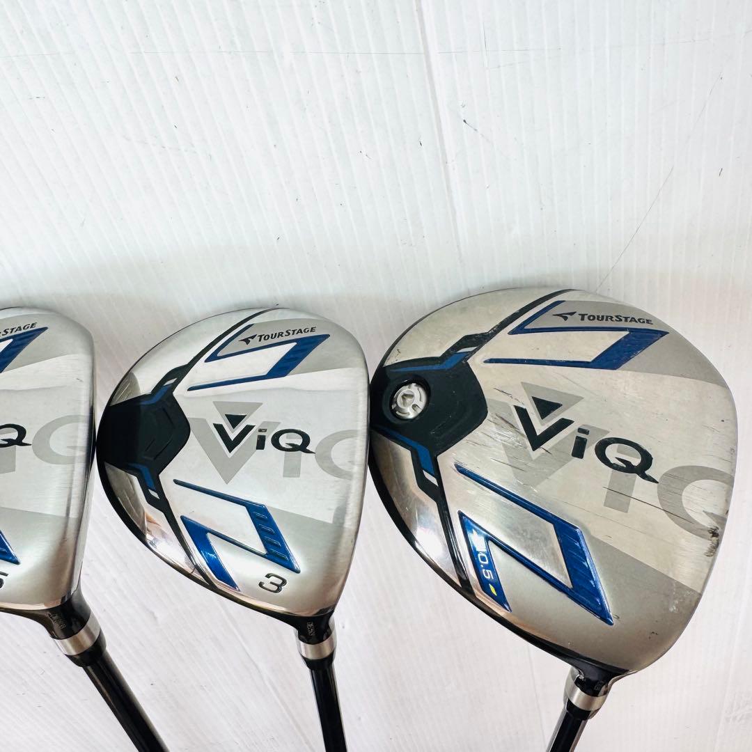 【美品】超豪華　ツアーステージ ViQ　ブリヂストン　メンズ ゴルフ　セット